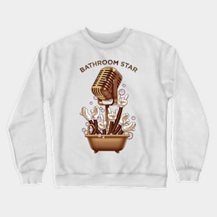 BATHROOM STAR Crewneck Sweatshirt